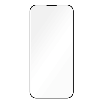 Cazy Full Cover Glass Screen Protector geschikt voor iPhone 14 Pro - Zwart