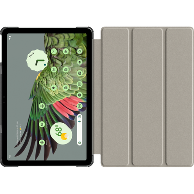 Cazy TriFold Hoes met Auto Slaap/Wake geschikt voor Google Pixel Tablet - Groen