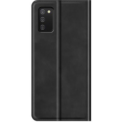 Cazy Wallet Magnetic Hoesje geschikt voor Samsung Galaxy A02s - Zwart