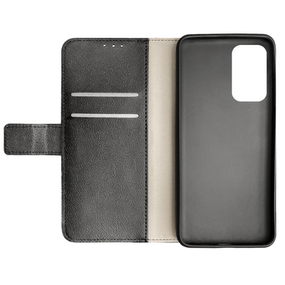 Cazy Wallet Classic Hoesje geschikt voor Samsung Galaxy A33 - Zwart