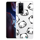 Hoesje geschikt voor Poco F5 Pro Panda Emotions