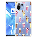 Hoesje geschikt voor Xiaomi 11 Lite 5G NE/Mi 11 Lite - Milkshakes