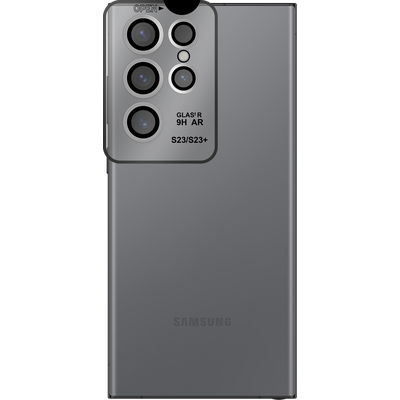 Cazy Tempered Glass Camera Lens Protector geschikt voor Samsung Galaxy S23 Ultra - met Applicator - 2 stuks
