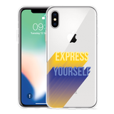 Hoesje geschikt voor iPhone X - Express Yourself