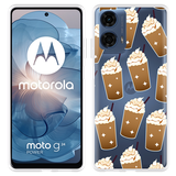 Hoesje geschikt voor Motorola Moto G04/G04s/G24/G24 Power Frappuccino's