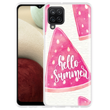Hoesje geschikt voor Samsung Galaxy A12 - Summer Melon