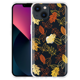 Hoesje geschikt voor iPhone 13 - Falling Leaves