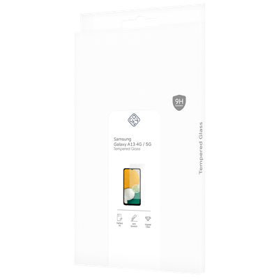 Cazy Tempered Glass Screen Protector geschikt voor Samsung Galaxy A13 4G/A13 5G - Transparant