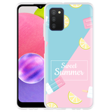Hoesje geschikt voor Samsung Galaxy A03s - Sweet Summer