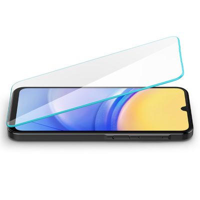 Spigen Screenprotector geschikt voor Samsung Galaxy A15 4G/5G/ Galaxy A25 - Tempered Glas tR Slim - Transparant