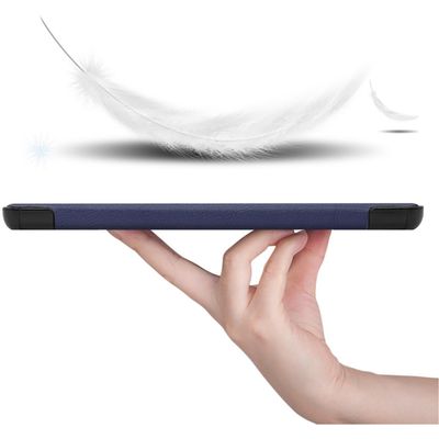 Cazy TriFold Hoes met Auto Slaap/Wake geschikt voor Lenovo Tab M8 Gen 3 - Blauw