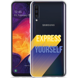 Hoesje geschikt voor Samsung Galaxy A50 - Express Yourself