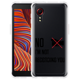 Hoesje geschikt voor Samsung Galaxy Xcover 5 - Not recording you