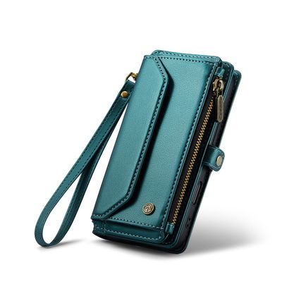 Caseme Case iPhone 16 - Crossbody Wallet Case - Green