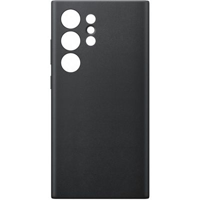 Samsung Galaxy S24 Ultra Vegan Leather Cover (Black) - GP-FPS928HCABW