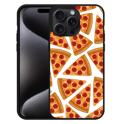Cazy Hardcase Hoesje geschikt voor iPhone 15 Pro Max Pizza Party