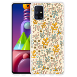 Hoesje geschikt voor Samsung Galaxy M51 - Doodle Flower