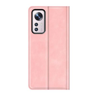 Cazy Wallet Magnetic Hoesje geschikt voor Xiaomi 12/12X - Roze