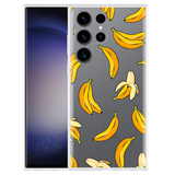 Hoesje geschikt voor Samsung Galaxy S23 Ultra Banana