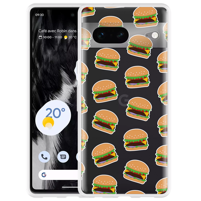 Cazy Hoesje geschikt voor Google Pixel 7 - Burgers