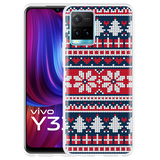 Hoesje geschikt voor vivo Y33s - Gebreide Kersttrui