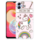 Hoesje geschikt voor Samsung Galaxy A04e Unicorn Time