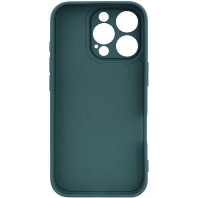 Cazy Soft Color TPU Hoesje geschikt voor iPhone 16 Pro Max - met Magnetische Ring - geschikt voor Magsafe - Groen