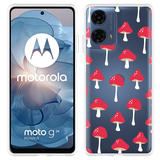 Hoesje geschikt voor Motorola Moto G04/G04s/G24/G24 Power Paddenstoelen