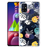 Hoesje geschikt voor Samsung Galaxy M51 - Abstract Flowers