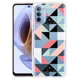 Hoesje geschikt voor Motorola Moto G41 - Geometric Artwork