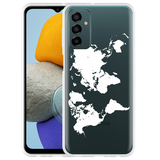 Hoesje geschikt voor Samsung Galaxy M23 - World Map