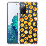 Hoesje geschikt voor Samsung Galaxy S20 FE - Emoji