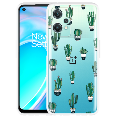 Cazy Hoesje geschikt voor OnePlus Nord CE 2 Lite - Green Cactus