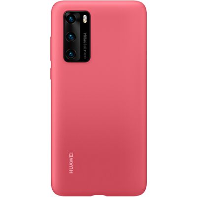 Huawei P40 Silicon Protective Case - Rood