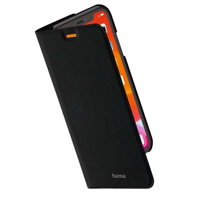 Hama Booklet Slim Pro Cover Hoesje geschikt voor Apple iPhone 11 - Zwart