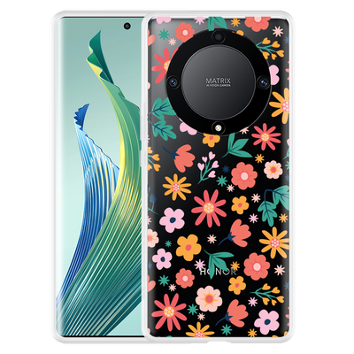 Cazy Hoesje geschikt voor Honor Magic5 Lite Always have flowers