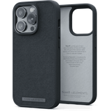 Njord Collections Comfort+ Hoesje geschikt voor iPhone 14 Pro - Gerecycled Materiaal - 2M valbesecherming - Zwart