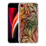 Hoesje geschikt voor iPhone SE 2020 - Abstract Colorful