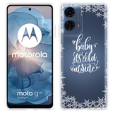 Hoesje geschikt voor Motorola Moto G04/G04s/G24/G24 Power Cold Outside