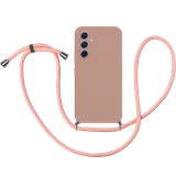 TPU Hoesje met Koord geschikt voor Samsung Galaxy A54 - Roze