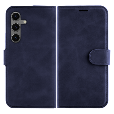 Just in Case Samsung Galaxy S24 Premium Wallet Case - Blue