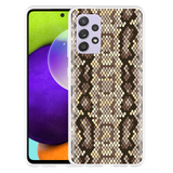 Hoesje geschikt voor Samsung Galaxy A52 5G - Snakeskin Pattern