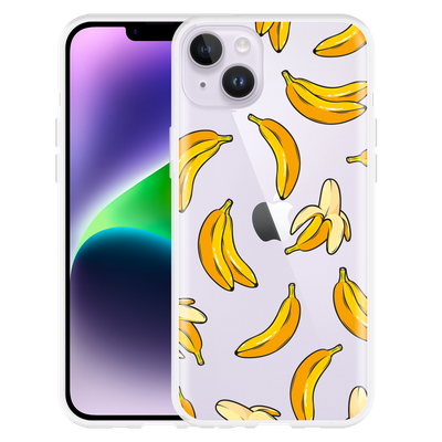 Cazy Hoesje geschikt voor iPhone 14 Plus - Banana