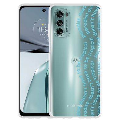 Cazy Hoesje geschikt voor Motorola Moto G62 5G - Tropical Paradise