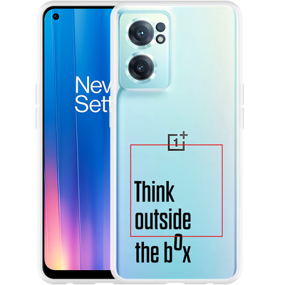 Cazy Hoesje geschikt voor OnePlus Nord CE2 - Think out the Box