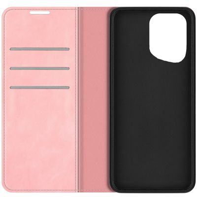 Cazy Wallet Magnetic Hoesje geschikt voor Oppo Find X5 - Roze
