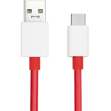 OnePlus USB-A naar USB-C Kabel 100W - 1m - Rood