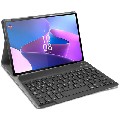 Cazy Hoes met Toetsenbord QWERTZ - geschikt voor Lenovo Tab P11 Pro Gen 2 - Zwart