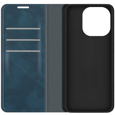 Cazy Wallet Magnetic Hoesje geschikt voor iPhone 14 Pro - Blauw