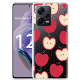 Hoesje geschikt voor Xiaomi Redmi Note 12 Pro+ 5G Appels